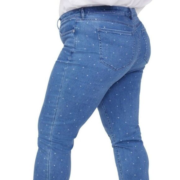Curves 360 by NYDJ Slim Straight Ankle Jeans - Picture 4 of 4